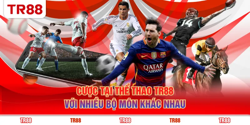 Cược tại thể thao TR88 với nhiều bộ môn khác nhau