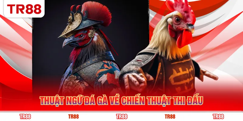Thuật ngữ đá gà về chiến thuật thi đấu